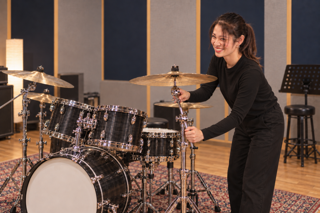 mUcan Music School.葛西ドラム教室のレッスン会場となるリンキィディンクスタジオ葛西店