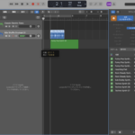 Logic Proを使ったDTMのオンラインレッスンの様子