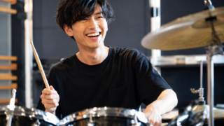 荻窪のミューキャンミュージックスクールでドラムを習う生徒さん